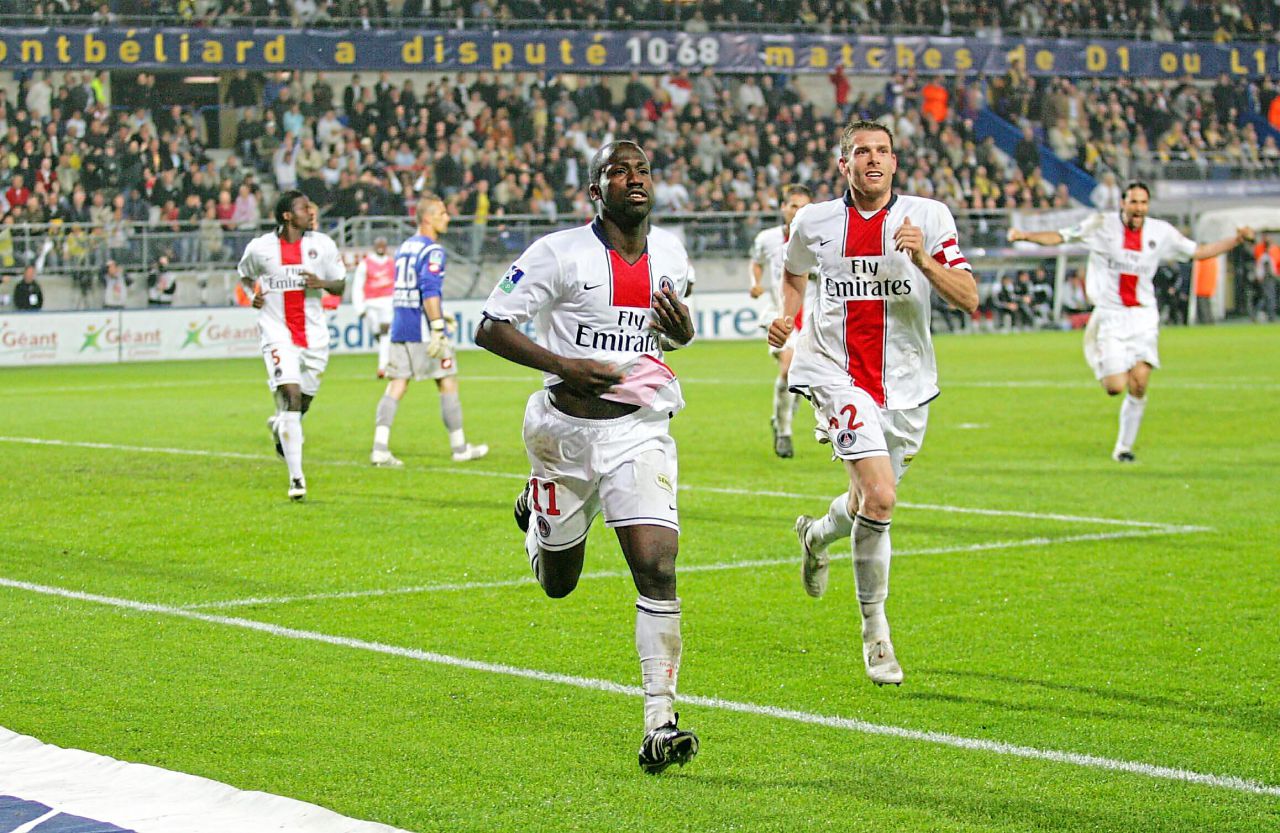 amara-diane-et-sylvain-armand Quand le PSG galérait en championnat...  (2ème partie)