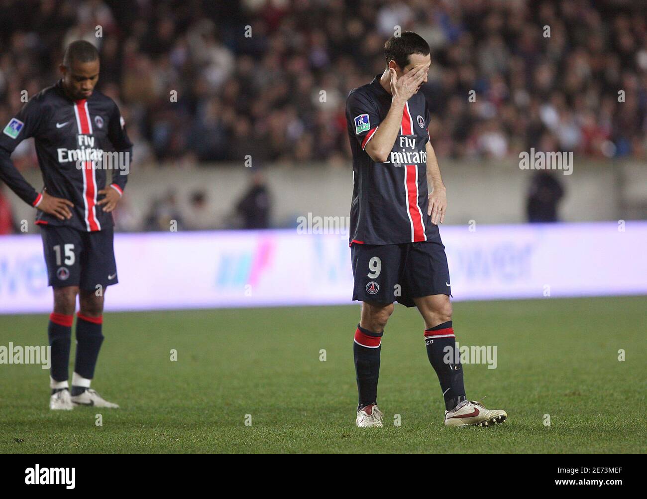pauleta-et-bonaventure-kalou Quand le PSG galérait en championnat...  (2ème partie)