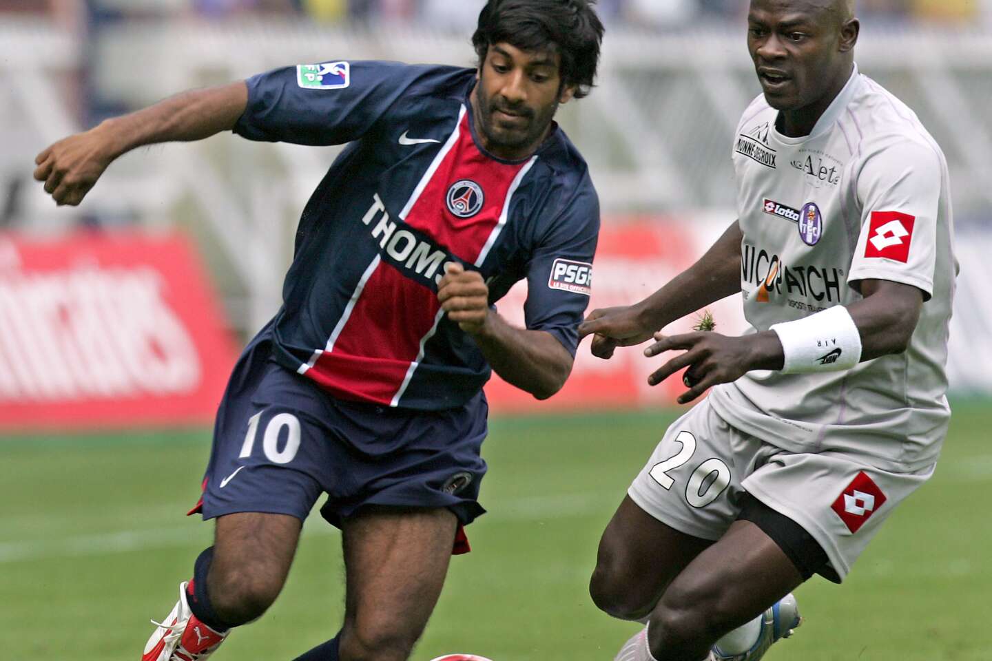 vikash-dhorasoo-psg-2005-2006 Quand le PSG galérait en championnat...  (2ème partie)