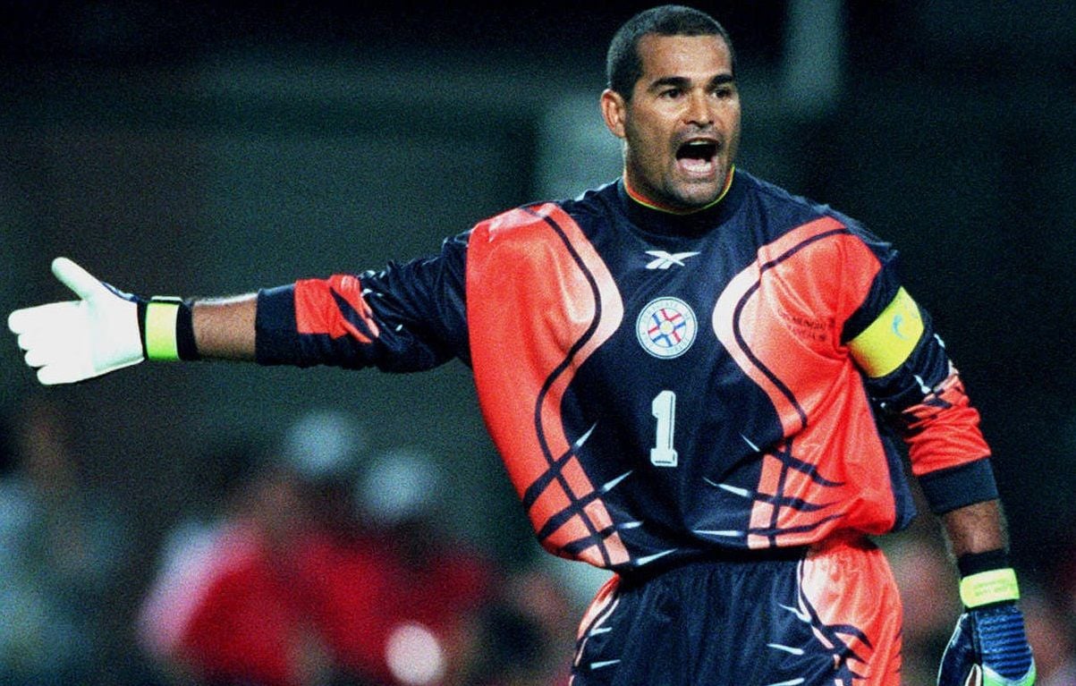 jose-luis-chilavert Les meilleurs gardiens de tous les temps