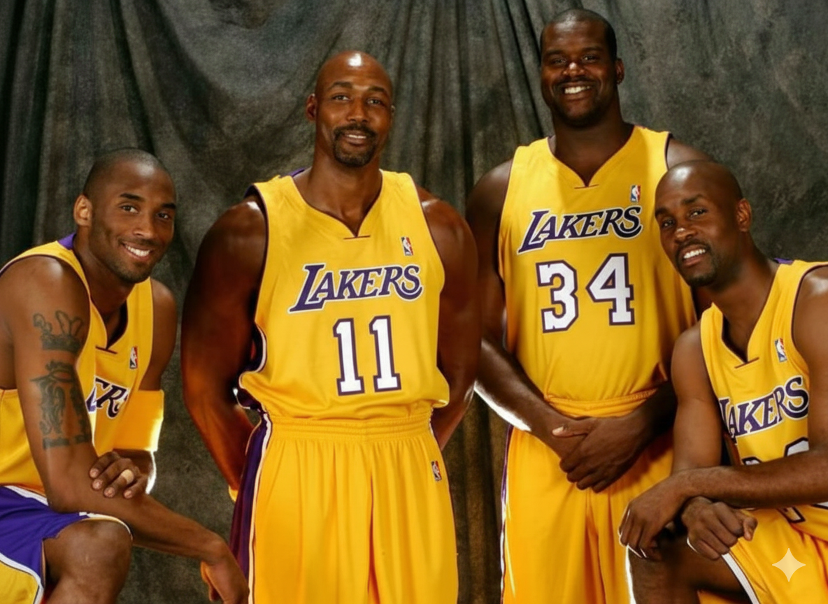 lakers-2004 Les superteams qui furent des flops