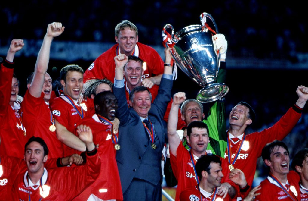Manchester-United-1999-1024x667 Les clubs qui ont réalisé le triplé