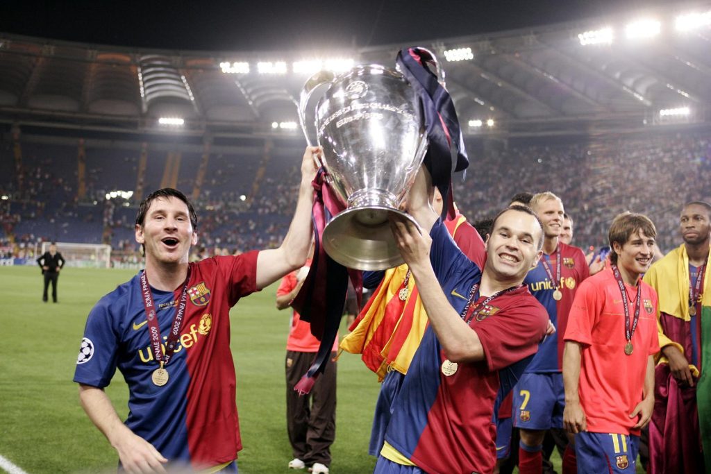 Messi-et-Iniesta-2009-1024x683 Les clubs qui ont réalisé le triplé