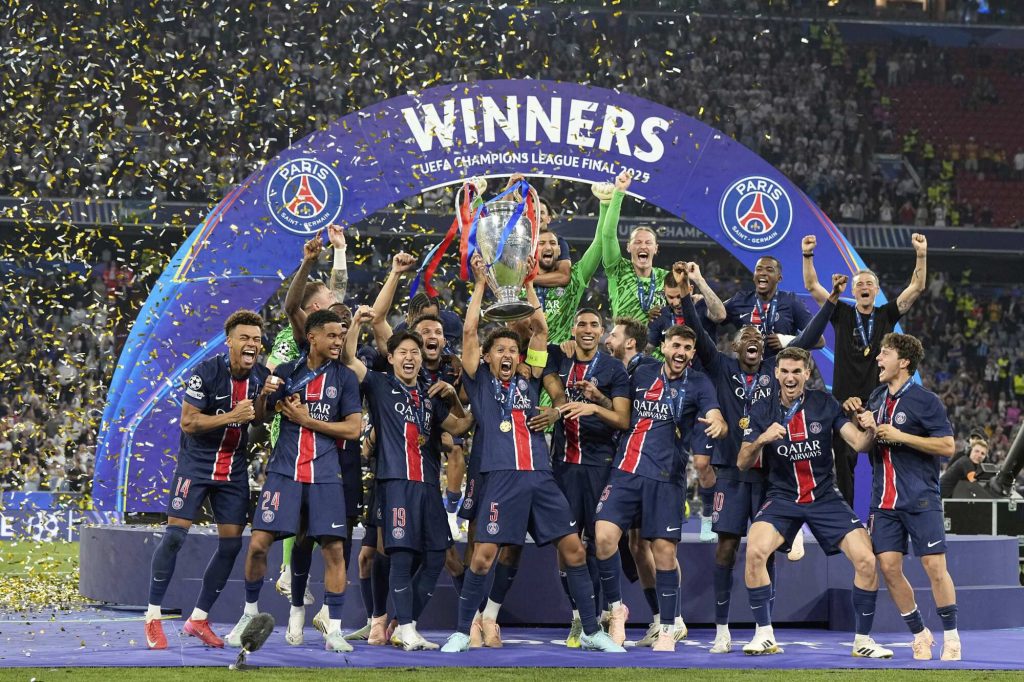 PSG-2025-1024x682 Les clubs qui ont réalisé le triplé
