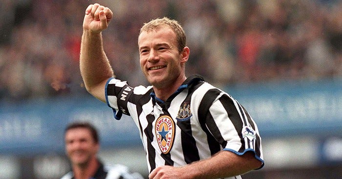 Alan-Shearer-Newcastle-1 Alan Shearer, The Goal Machine